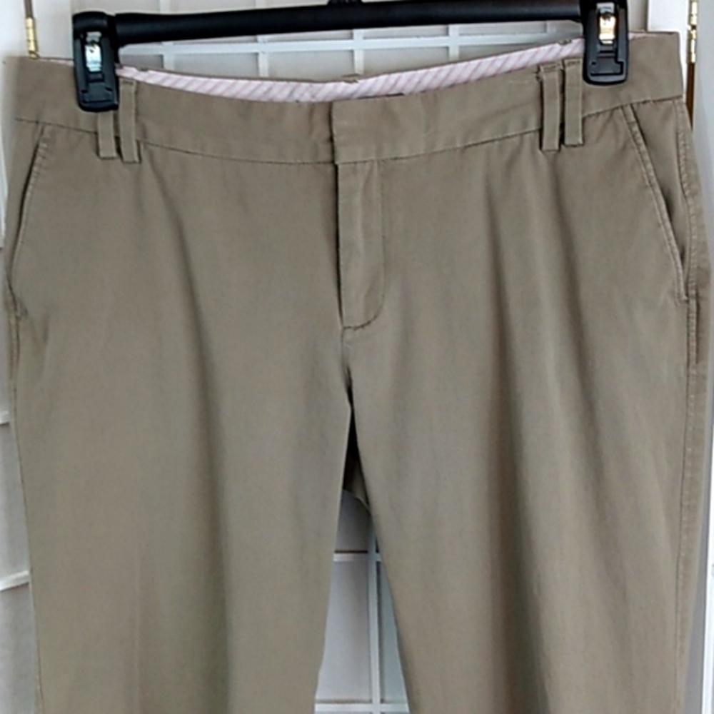 *Gap Straight Ankle Jeans - Gap Stretch – Tan‎ – Women Size 12 - Picture 2 of 13